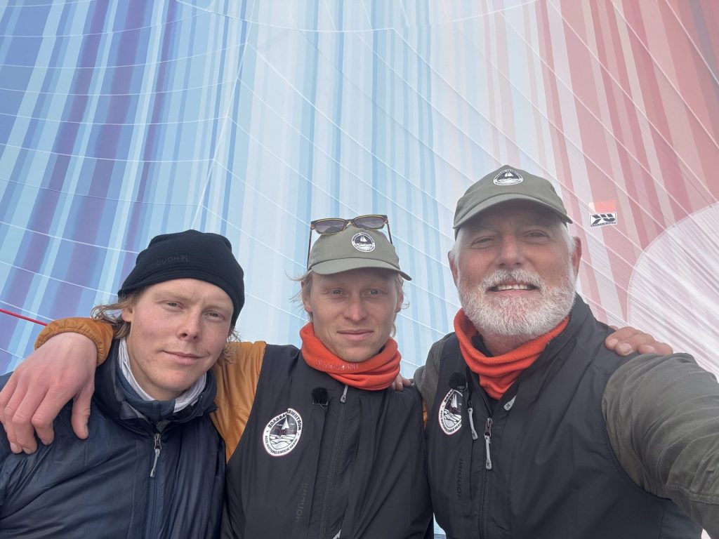 The Rockström brothers and Keith Tuffley.