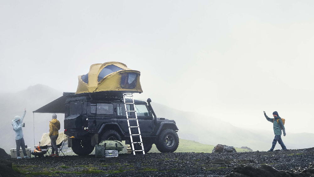 Image of car camping.